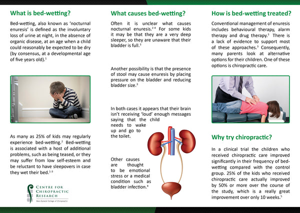 Brochure - Enuresis (Bedwetting)